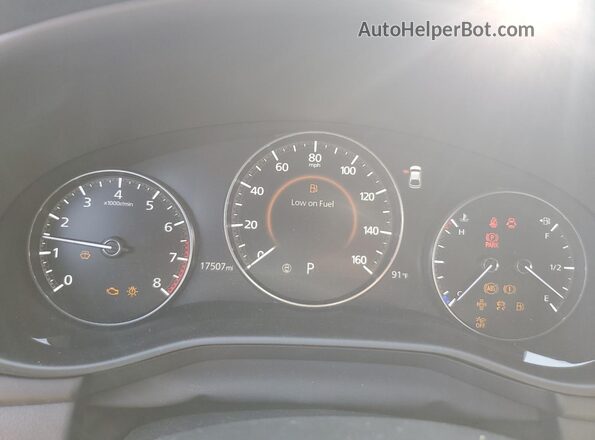 JM1BPBMM1P1613181 2023 MAZDA 3 Black Instrument cluster view