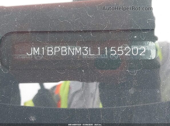 JM1BPBNM3L1155202 2020 MAZDA 3 Gray Շարժիչի բաժամունքի տեսք