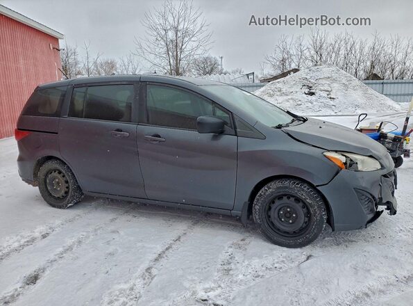 JM1CW2CL4H0194069 2017 MAZDA 5 Серый Передняя правая четверть