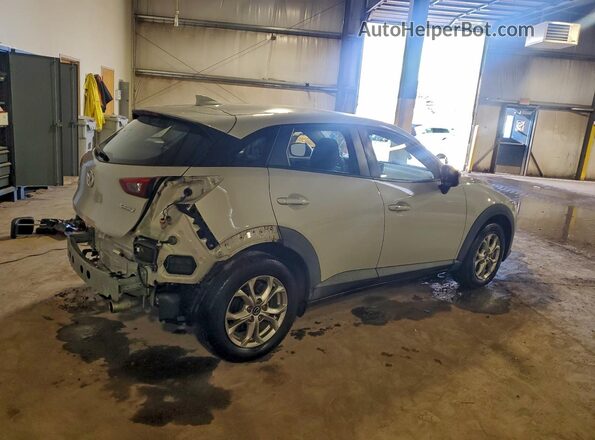 JM1DKBC73G0108915 2016 MAZDA CX-3 Серебряный Задняя правая четверть