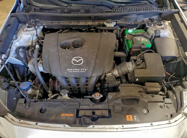 JM1DKBC73G0108915 2016 MAZDA CX-3 Серебряный Вид задней части салона