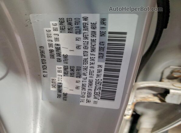 JM1DKBC73G0108915 2016 MAZDA CX-3 Серебряный Вид наклейки с VIN-кодом