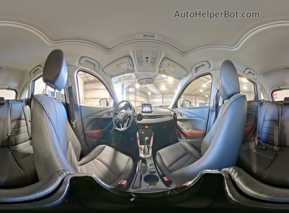 JM1DKBC73G0108915 2016 MAZDA CX-3 Серебряный Панорамный вид салона 360°