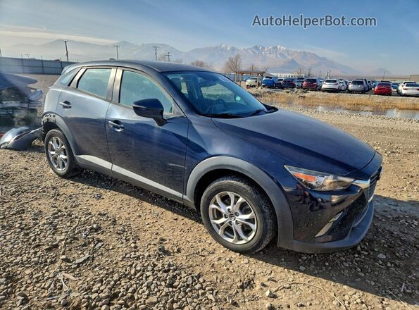 JM1DKBC74G0109734 2016 MAZDA CX-3 Blue წინა მარჯვენა