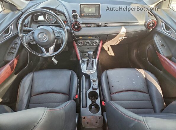 JM1DKBC74G0109734 2016 MAZDA CX-3 Blue წინა პანელის ხედი