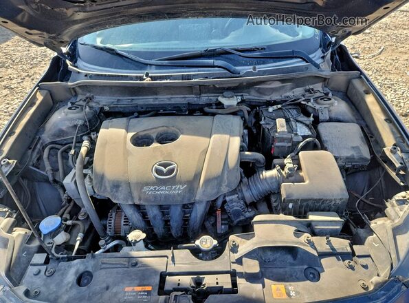 JM1DKBC74G0109734 2016 MAZDA CX-3 Blue უკანა სალონის ხედი