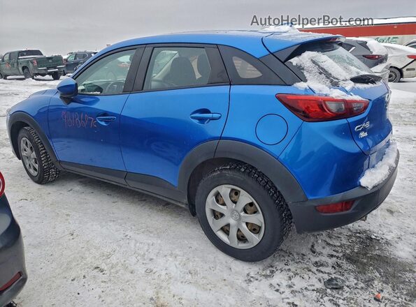 JM1DKDB72H0142195 2017 MAZDA CX-3 Blue Задня ліва чверть