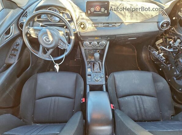 JM1DKDB73L1469594 2020 MAZDA CX-3 Black Առջևի վահանակի տեսք
