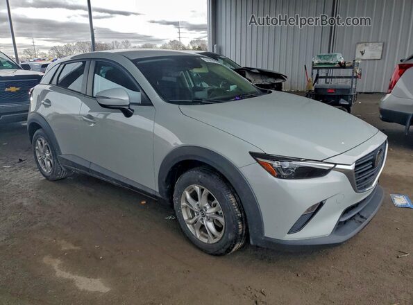 JM1DKDB73M1509061 2021 MAZDA CX-3 Silver Delantero derecho