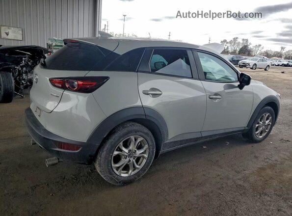 JM1DKDB73M1509061 2021 MAZDA CX-3 Silver Trasero derecho