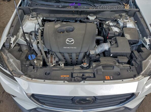 JM1DKDB73M1509061 2021 MAZDA CX-3 Silver Vista del compartimento del motor