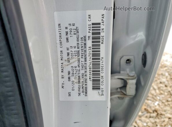 JM1DKDB74L1470138 2020 MAZDA CX-3 Beige 