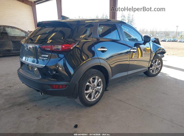 JM1DKDB76L1464079 2020 MAZDA CX-3 Черный Задняя правая четверть