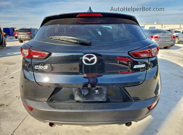 JM1DKDB79L1475237 2020 MAZDA CX-3 Черный Вид сзади