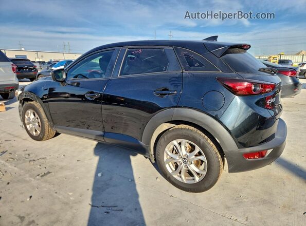 JM1DKDB79L1475237 2020 MAZDA CX-3 Черный Задняя левая четверть