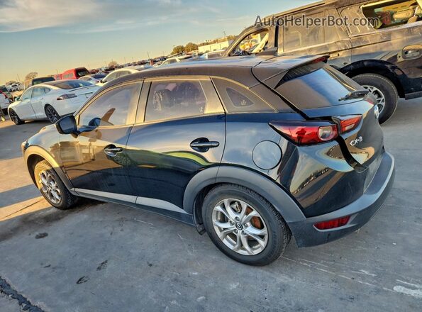 JM1DKDB79M1513633 2021 MAZDA CX-3 Черный Задняя левая четверть