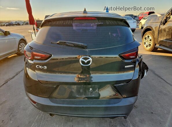 JM1DKDB79M1513633 2021 MAZDA CX-3 Черный Вид сзади