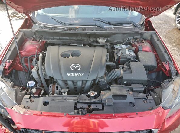 JM1DKDC72H0142969 2017 MAZDA CX-3 Red Вид підкапотного простору