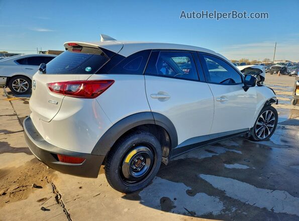 JM1DKDC79K0430916 2019 MAZDA CX-3 White Trasero derecho