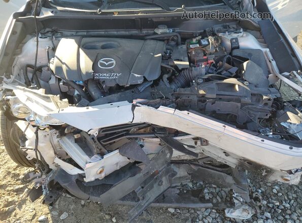 JM1DKFB72K0417583 2019 MAZDA CX-3 White Widok wnętrza z tyłu