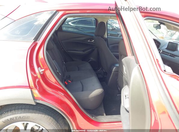 JM1DKFB77L1465415 2020 MAZDA CX-3 Red VIN კოდის სტიკერის ხედი
