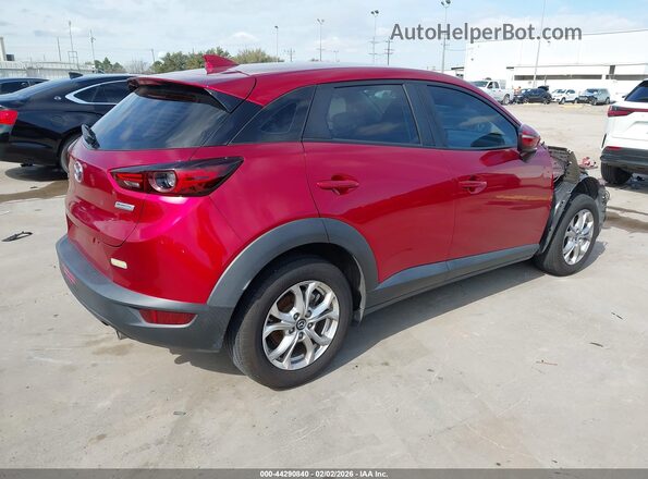 JM1DKFB77L1465415 2020 MAZDA CX-3 Red უკანა მარჯვენა