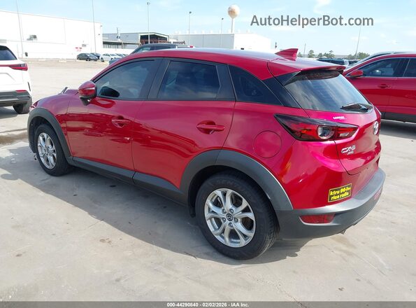 JM1DKFB77L1465415 2020 MAZDA CX-3 Red უკანა მარცხენა