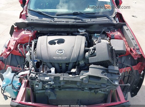 JM1DKFB77L1465415 2020 MAZDA CX-3 Red უკანა ხედი