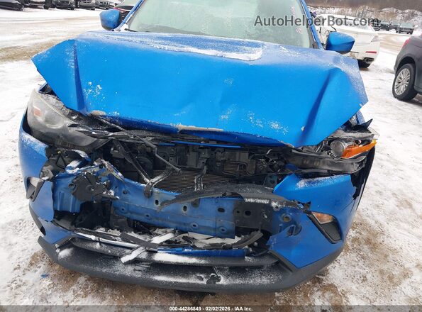 JM1DKFB78H0150698 2017 MAZDA CX-3 Blue Widok z przodu