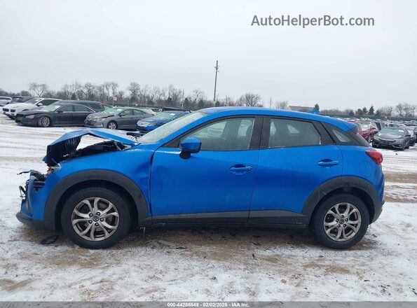 JM1DKFB78H0150698 2017 MAZDA CX-3 Blue Widok wnętrza 360 stopni