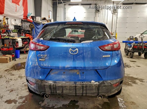 JM1DKFB79H0167977 2017 MAZDA CX-3 Blue Vista trasera
