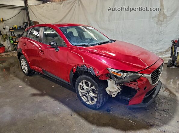 JM1DKFB7XH0154672 2017 MAZDA CX-3 Red Przód prawy