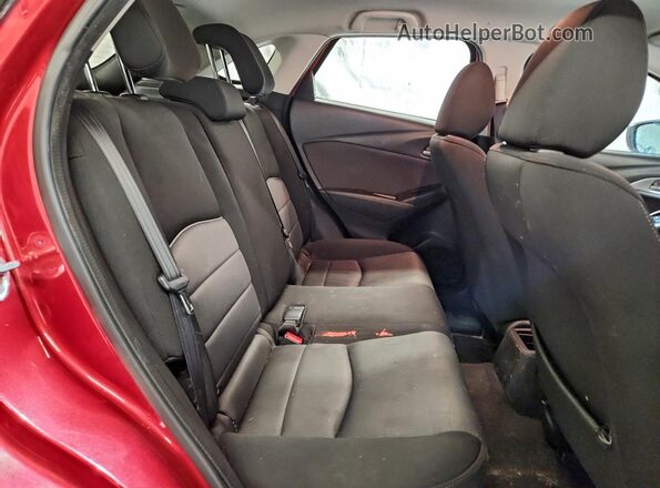 JM1DKFB7XH0154672 2017 MAZDA CX-3 Red Widok tylnych siedzeń