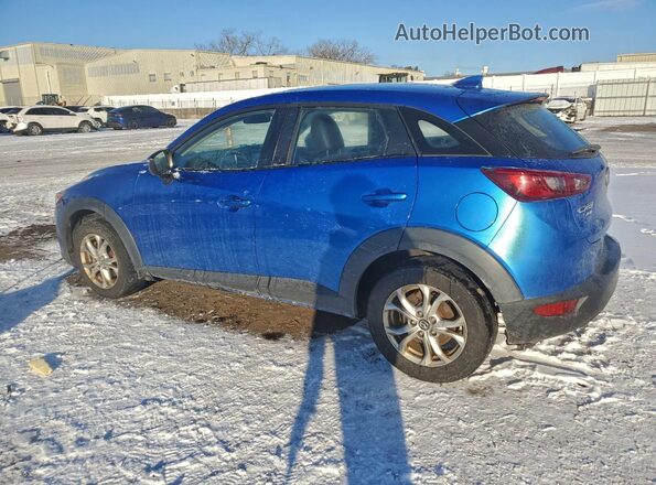 JM1DKFC70G0138901 2016 MAZDA CX-3 Blue Trasero izquierdo