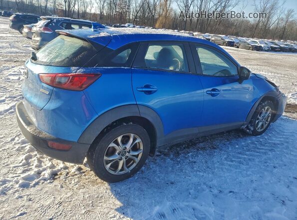 JM1DKFC70G0138901 2016 MAZDA CX-3 Blue Trasero derecho