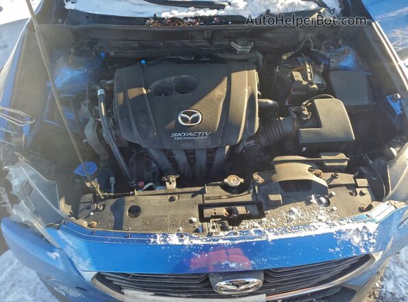 JM1DKFC70G0138901 2016 MAZDA CX-3 Blue Vista interior trasera