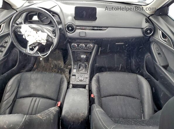 JM1DKFC71K0447222 2019 MAZDA CX-3 Синий Вид панели приборов
