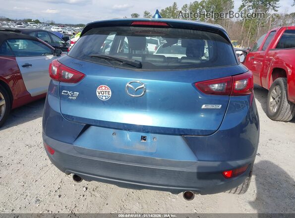 JM1DKFC79J0301021 2018 MAZDA CX-3 Blue 