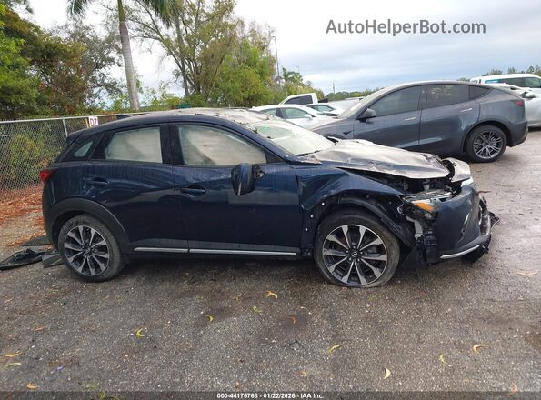 JM1DKFD78K0423241 2019 MAZDA CX-3 Navy Widok wnętrza 360 stopni