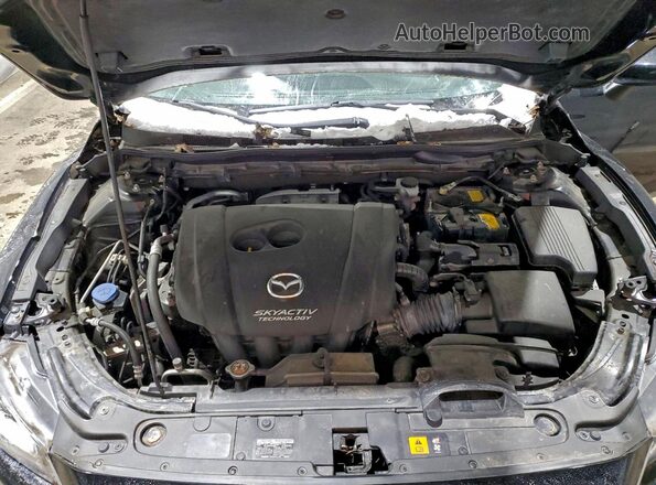JM1GJ1V5XG1485340 2016 MAZDA 6 Black უკანა სალონის ხედი