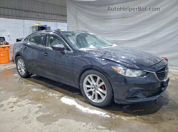 JM1GJ1V5XG1485340 2016 MAZDA 6 Black წინა მარჯვენა