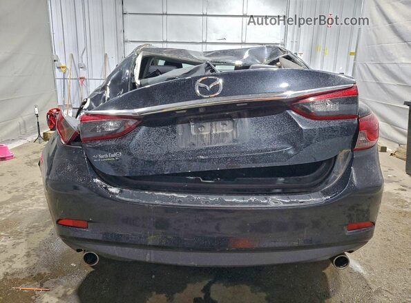 JM1GJ1V5XG1485340 2016 MAZDA 6 Black უკანა ხედი