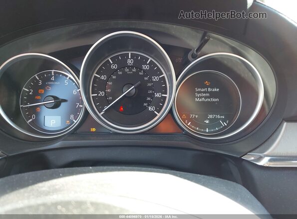 JM1GL1TY4L1519399 2020 MAZDA 6 Синий Вид задних сидений