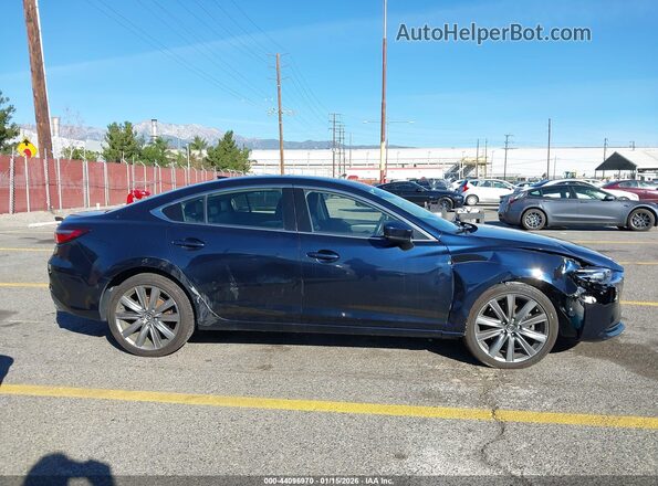 JM1GL1TY4L1519399 2020 MAZDA 6 Синий Вид задней части салона