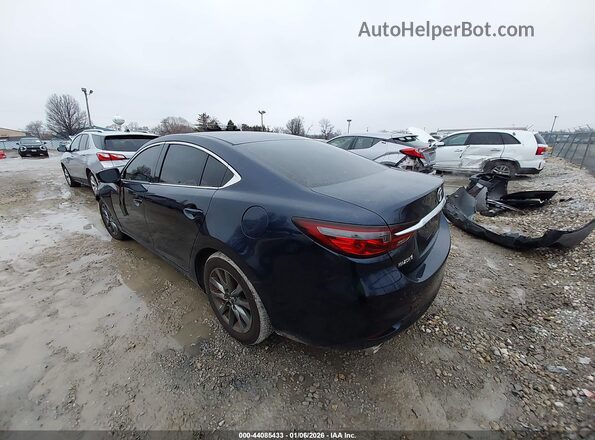 JM1GL1UM6K1508222 2019 MAZDA 6 Синий Задняя левая четверть