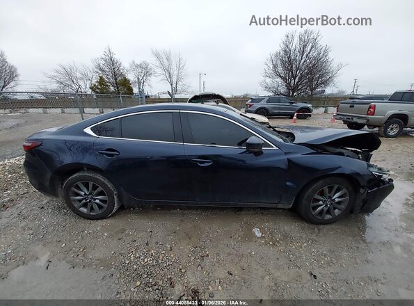 JM1GL1UM6K1508222 2019 MAZDA 6 Синий Вид задней части салона