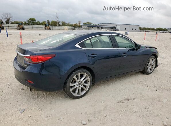 JM1GL1V55H1146495 2017 MAZDA 6 Blue უკანა მარჯვენა