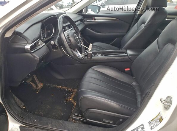 JM1GL1VM4L1513533 2020 MAZDA 6 Белый Вид салона спереди