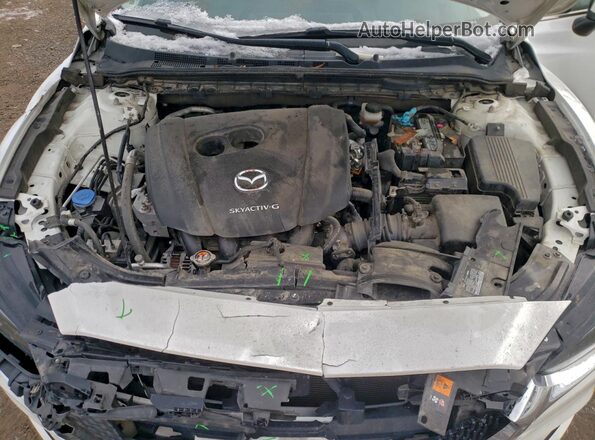 JM1GL1VM4L1513533 2020 MAZDA 6 Белый Вид задней части салона