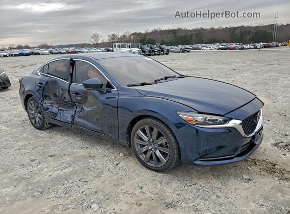 JM1GL1VM4L1522460 2020 MAZDA 6 Blue Przód prawy